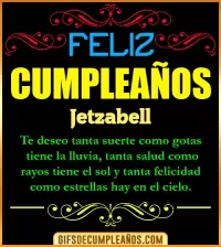 GIF Frases de Cumpleaños Jetzabell